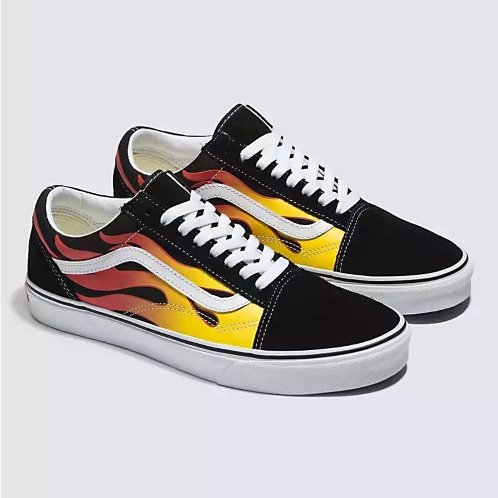 VANS OLD SKOOL FLAME SHOE | Size 7 W